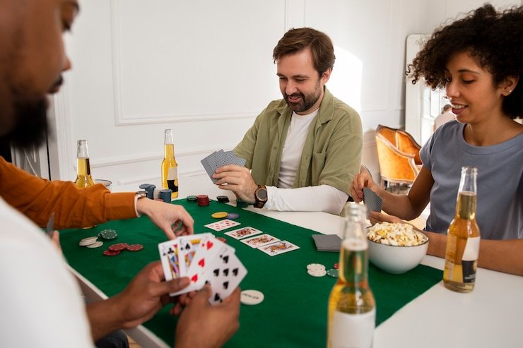 Mobile app showing live table selection and player dashboard